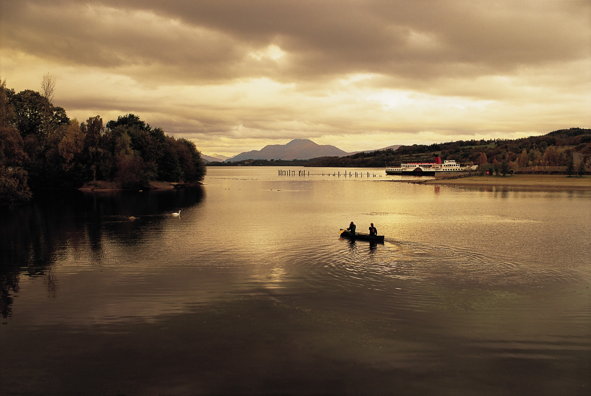 Sunset on Loch Lomond