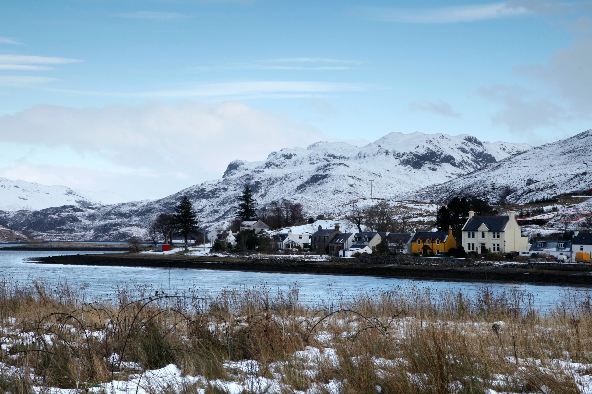 Winter view in Arrochar